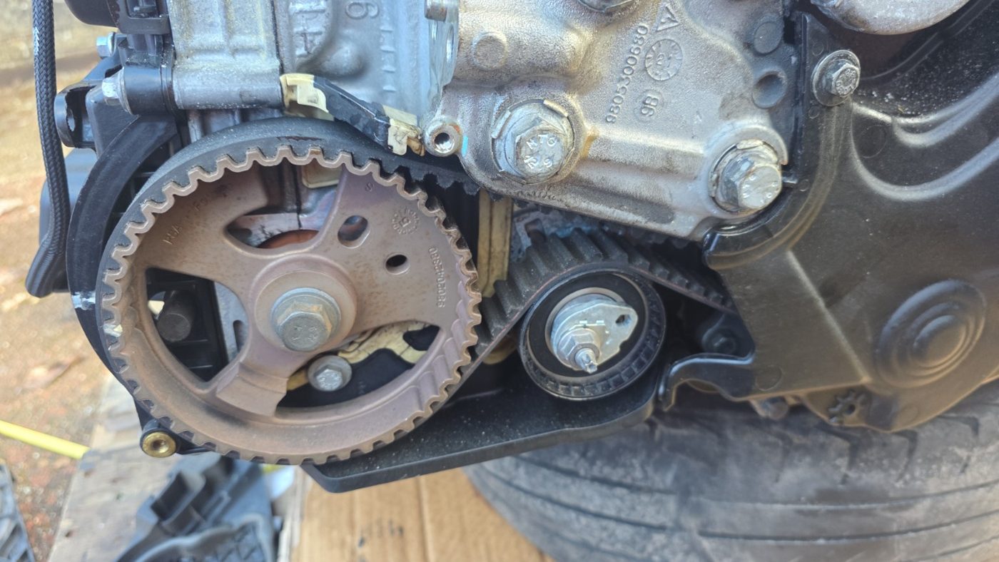 Timing belt replacement